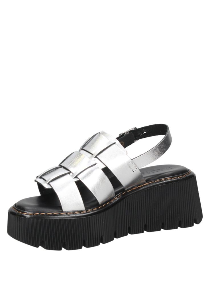 Sandalia Casual Mujer Zappa - I365 Plateado-4