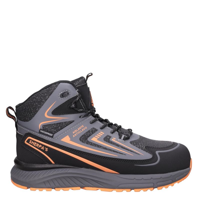 Zapatilla Seguridad Hombre Sherpa s - SHH044S Gris CL 39