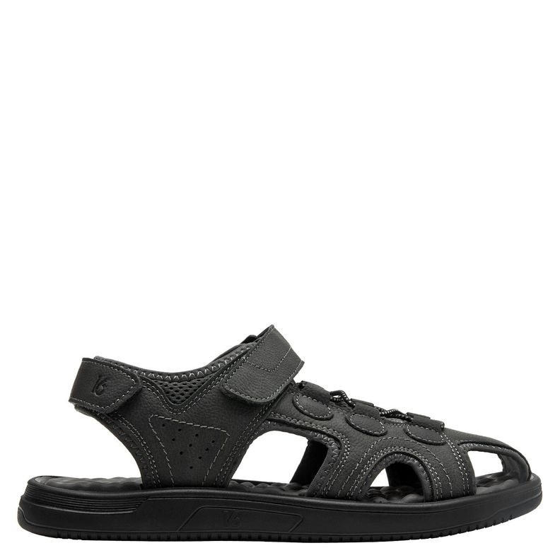 Sandalia Casual Hombre 16 Hrs - 16H0033 Negro CL 39 | 25.4 CM