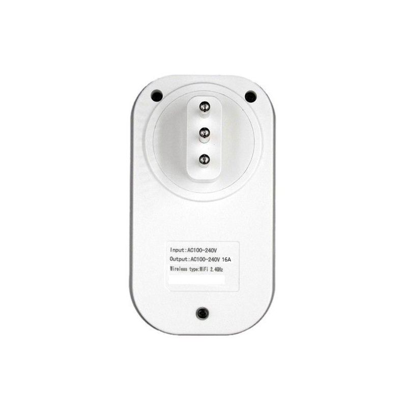 Enchufe y medidor de Consumo Wifi Inteligente 10A-2