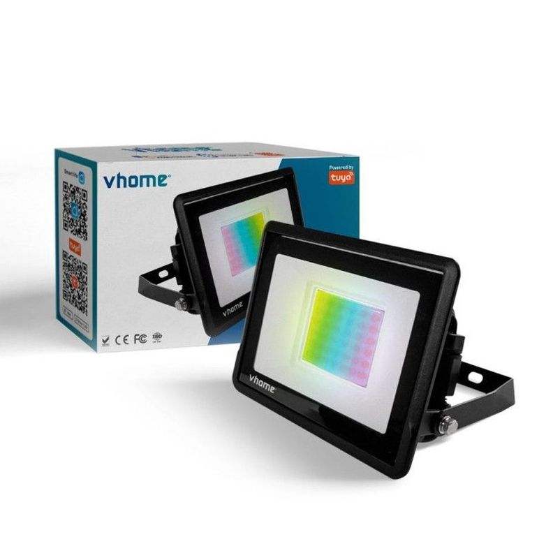 Foco Proyector LED Wifi RGB 24W para exterior IP65-3