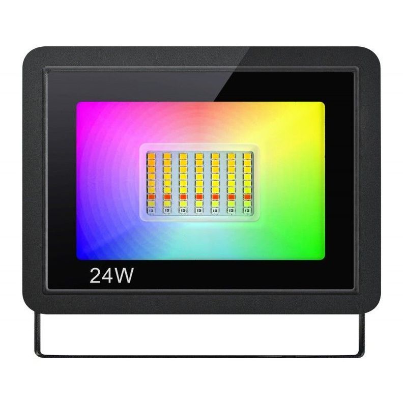 Foco Proyector LED Wifi RGB 24W para exterior IP65-4