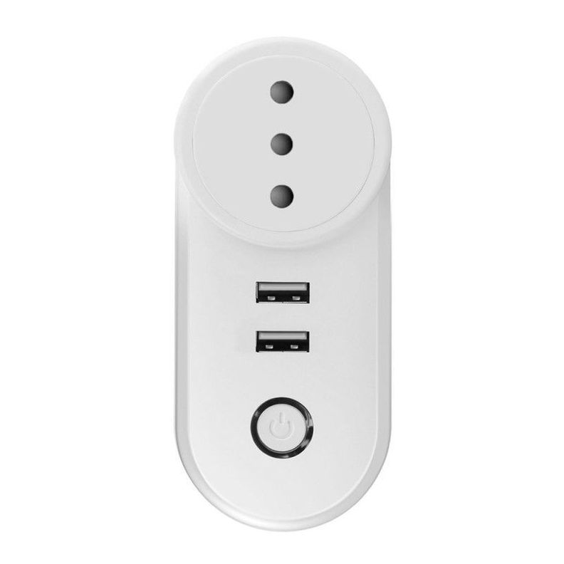 Enchufe Wifi Inteligente 10A con USB-0