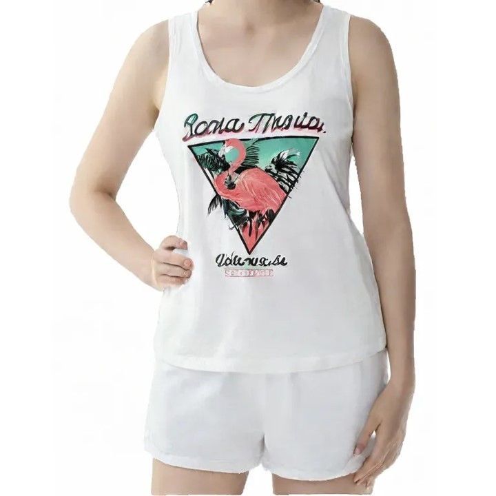 Polera Blanco S Cluster