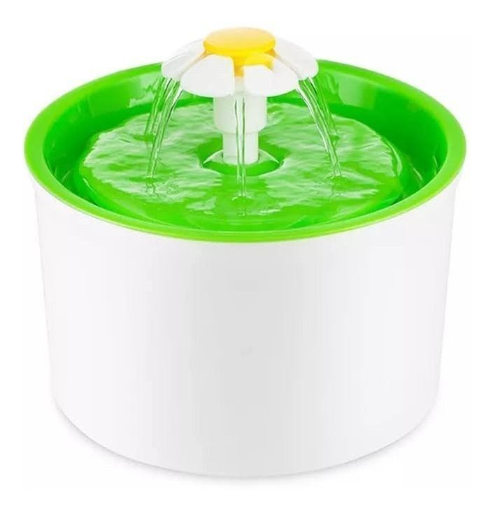 Bebedero Para Gatos Y Perros Fuente De Agua Con Fl-1