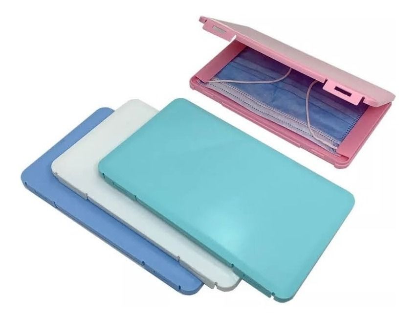 Porta Mascarillas Antibacterial Rectangulares Colo-3