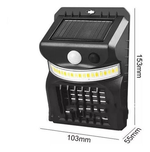  Lampara Solar 2 En 1 Mata Mosquitos Zancudo Repel-1