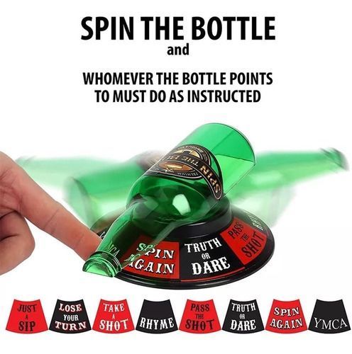 Juego De Retos Trago Botella Botellita Gira -4