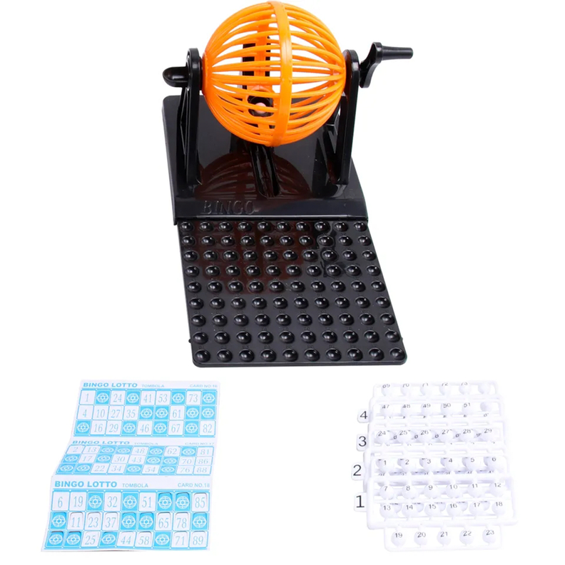 Bingo Lotto Juegos Tombola 12 Cartones 90 Numeros Familiar-2