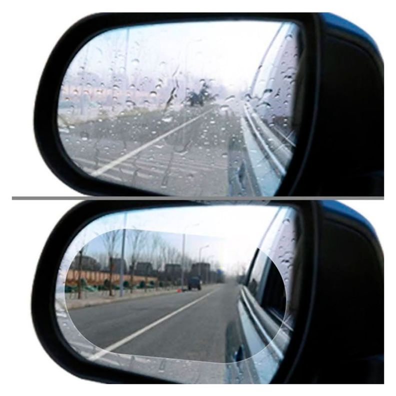  Set X2 Lamina Antiempañante Retrovisor Espejo Ant-3