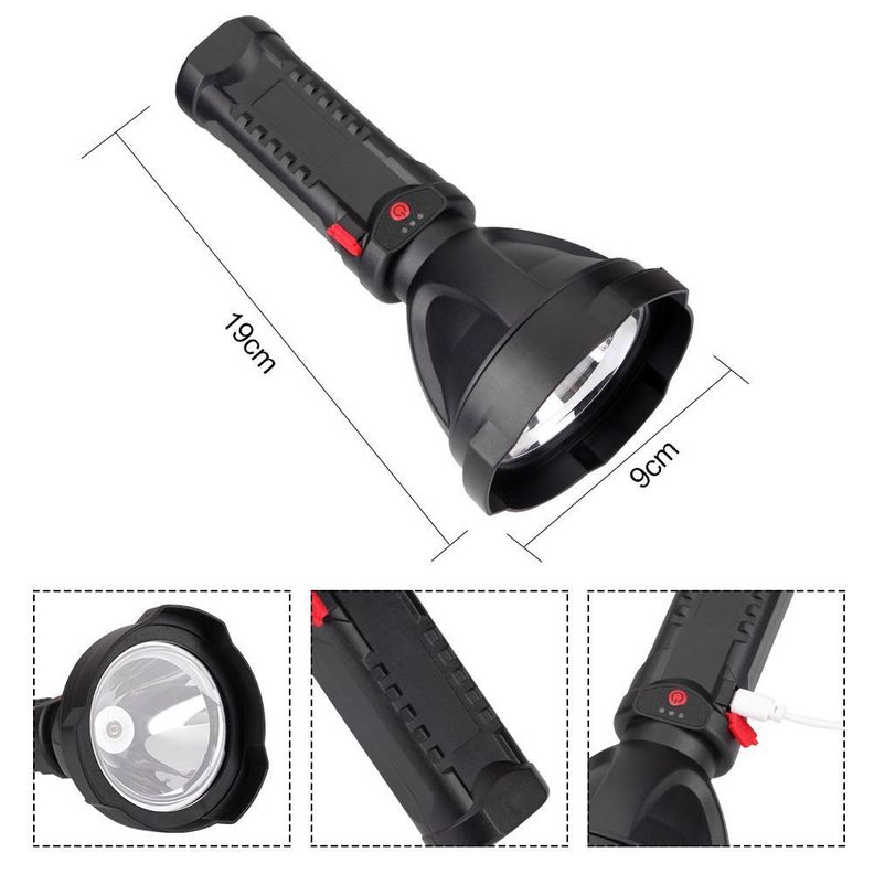 Linterna Recargable Usb 5 Modos Impermeable-1