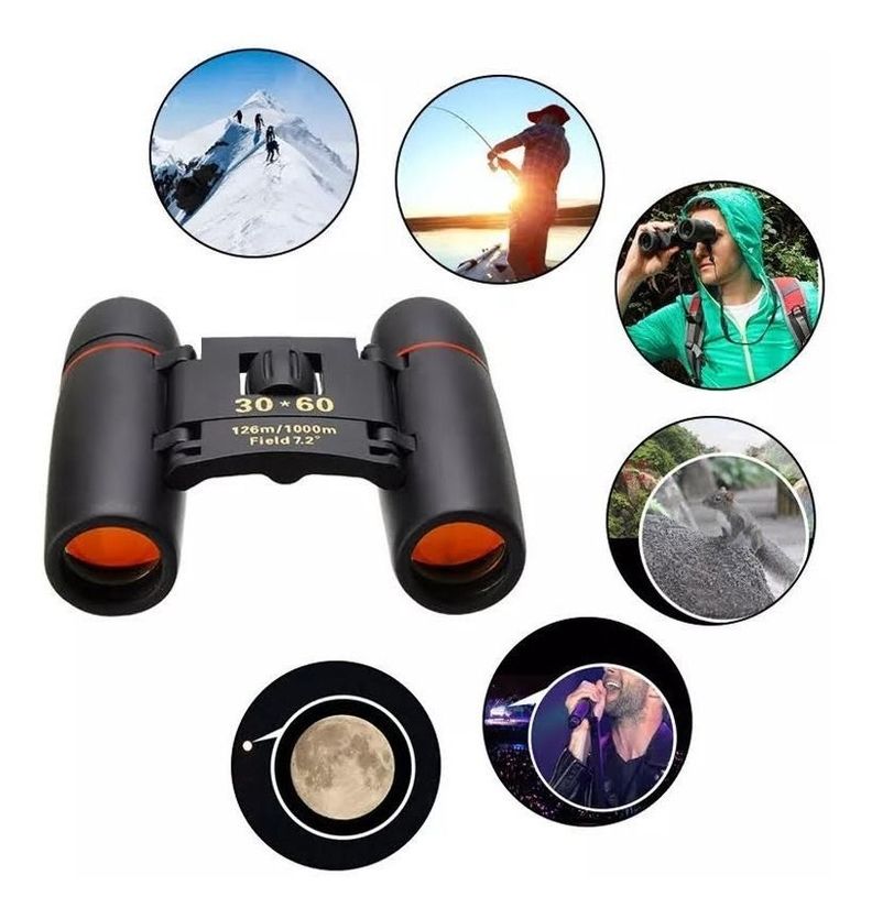 Binocular 30x60 Prismatico Metálicos Recubierto + -2