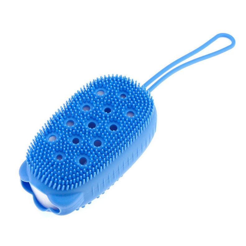 Esponja Exfoliante De Silicona Baño Ducha Burbujas-2