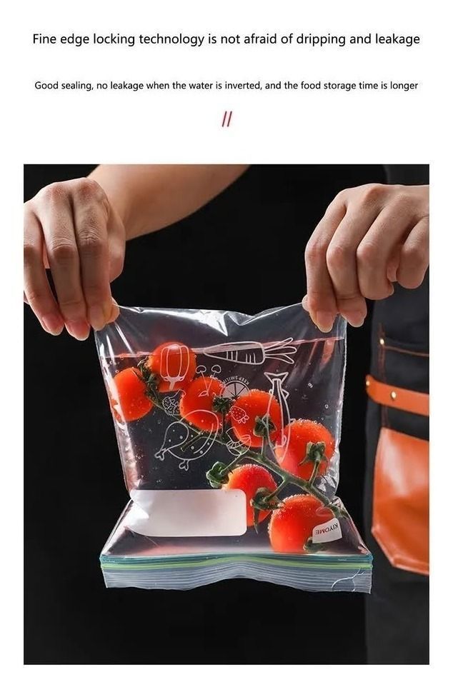 Cierre Hermetico Reusable Cremallera Grande 29x25c-1