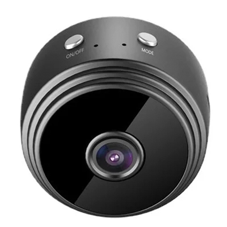 Camara Espia Audio Video Detecta Movimiento Color Negro-0