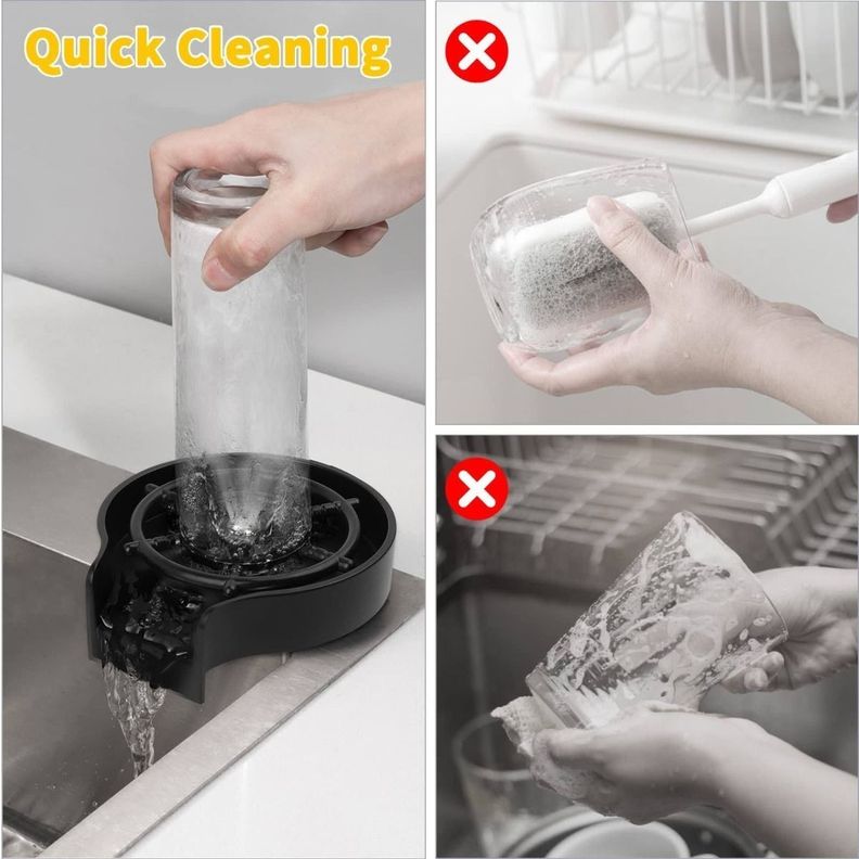 Lavador Limpiador Automático Para Vasos Tazas Coci-1