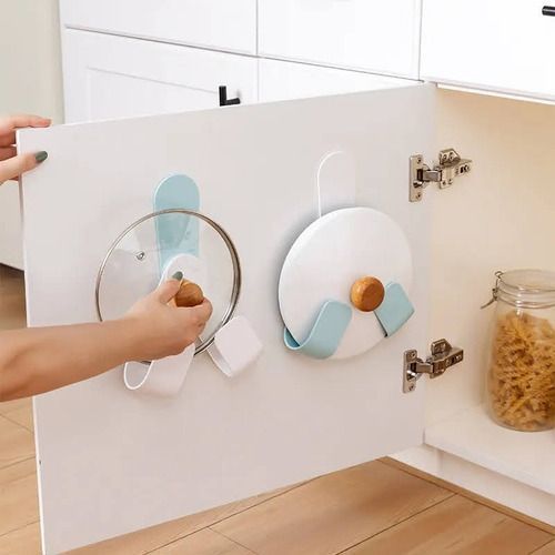 Soporte Colgante Tapa De Olla Montado N Pared Esta-2