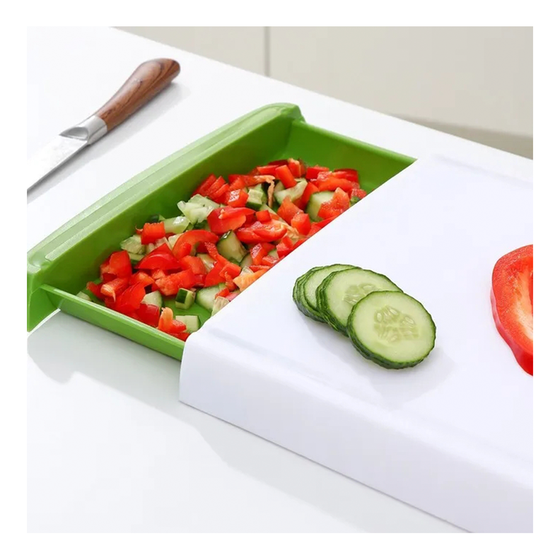 Tabla Para Picar Bandeja Plastica De Cocina-6
