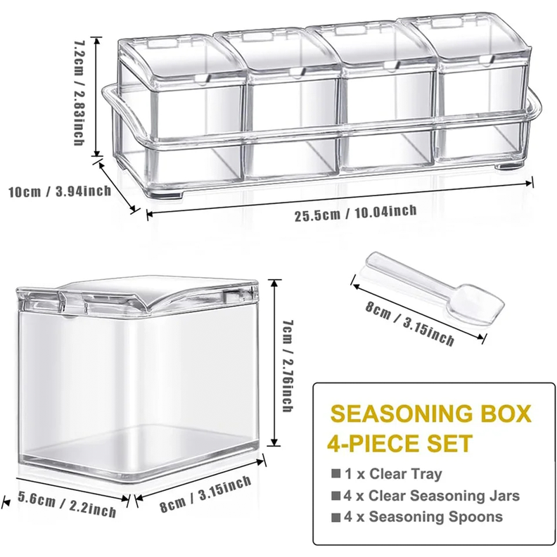 Especieros Frascos Condimentos Cocina Organizador-1