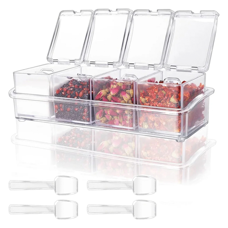 Especieros Frascos Condimentos Cocina Organizador-2