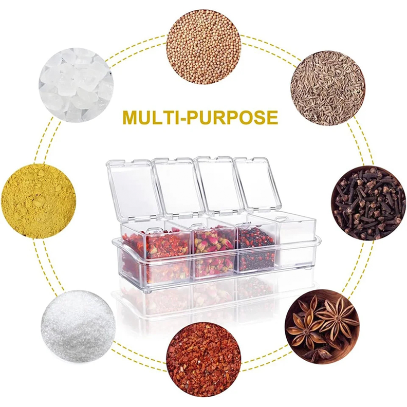 Especieros Frascos Condimentos Cocina Organizador-3