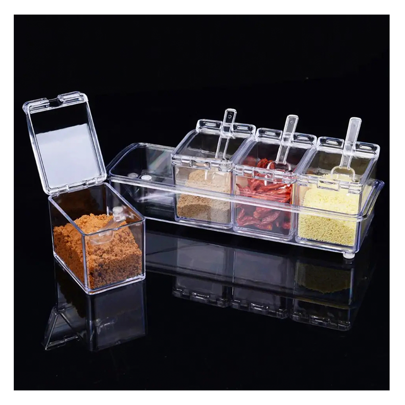 Especieros Frascos Condimentos Cocina Organizador-4