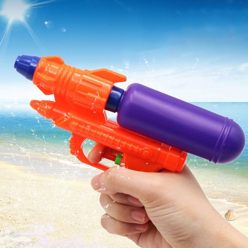 Pistola Lanza Agua Juguete Lanzador De Agua Piscin-4