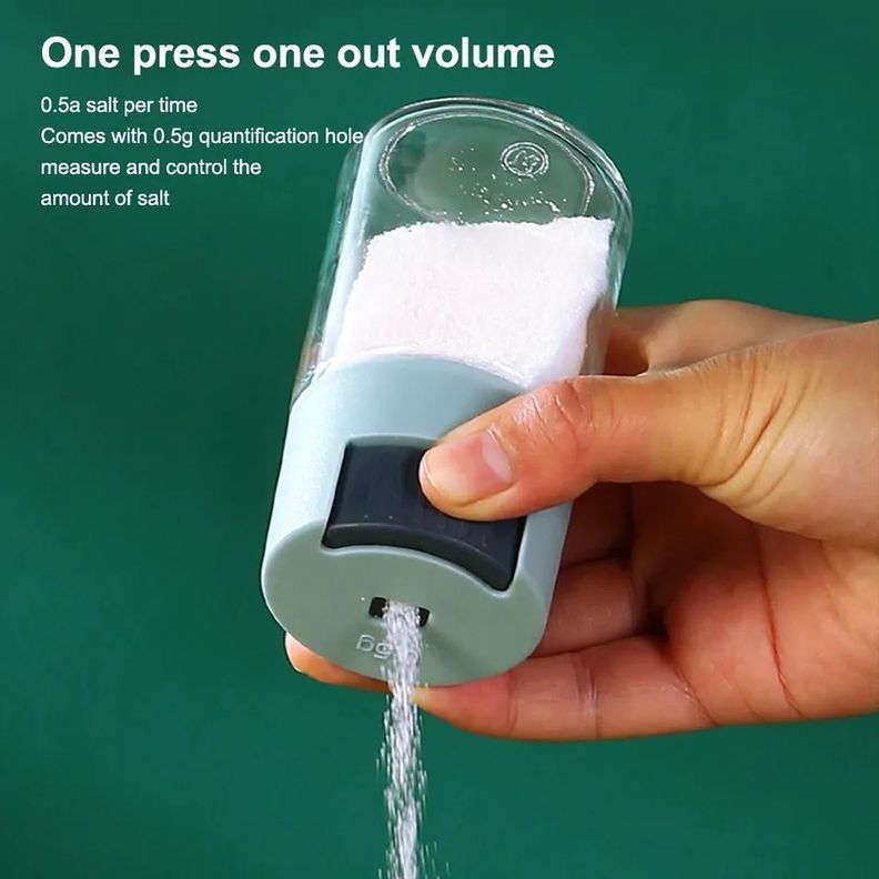 Salero Dispensador De Vidrio Para Cocina-3