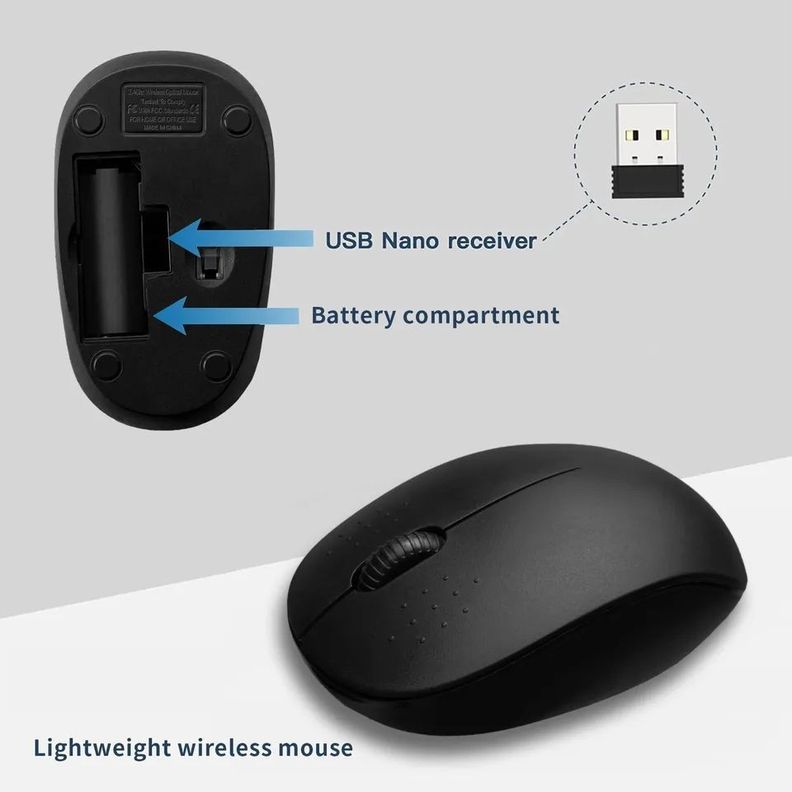 Teclado Bluetooth Recargable Usb Con Mouse-3