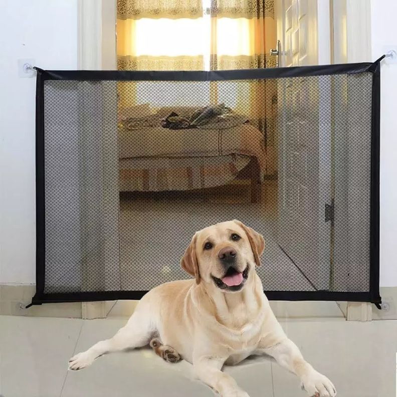 Malla Puerta Magica Seguridad Bebe Perros Mascotas-1