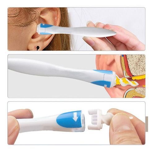 Kit Limpieza Orejas Oidos Silicona Reusable Blando-1