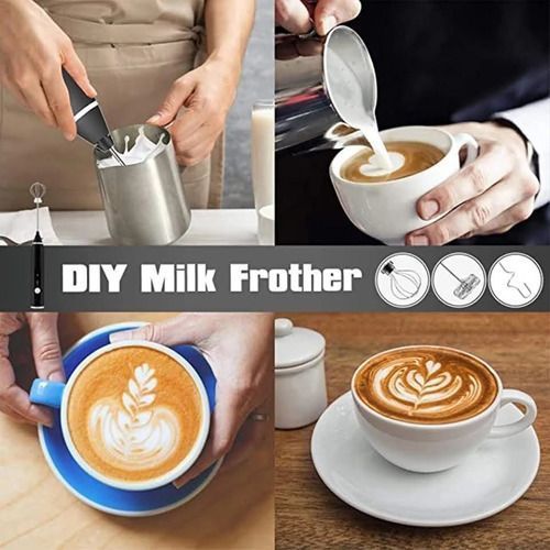 Mini Batidor Revolvedor De Café Y Espuma Leche -6