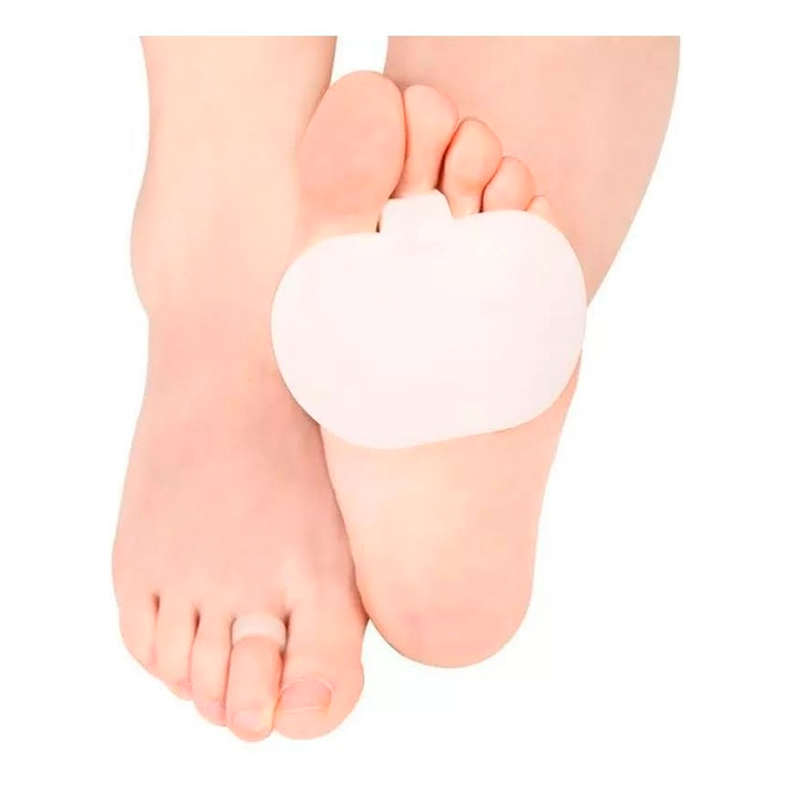 Almohadilla Plantar Metatarsal De Silicona Con Dedo-0