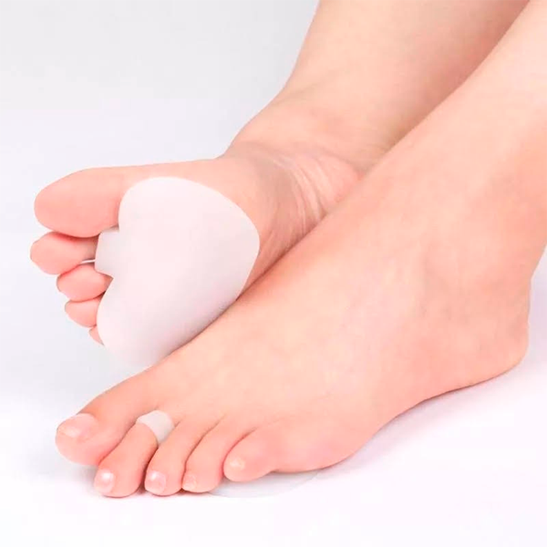 Almohadilla Plantar Metatarsal De Silicona Con Dedo-2