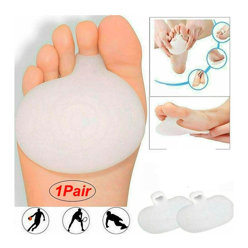 Almohadilla Plantar Metatarsal De Silicona Con Dedo-4