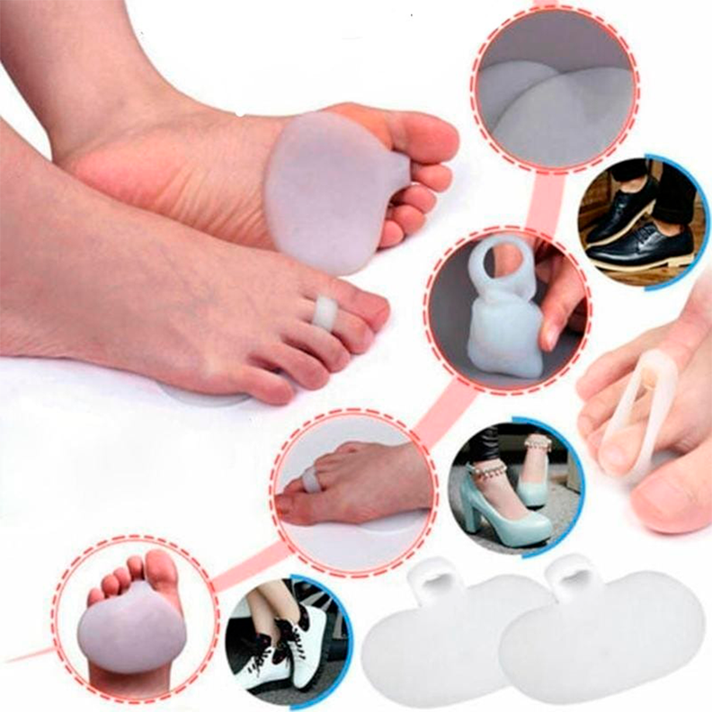 Almohadilla Plantar Metatarsal De Silicona Con Dedo-5