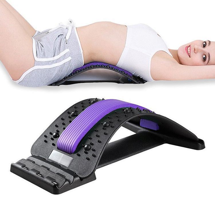 Corrector Lumbar Masajeador De Espalda Estiramient-1