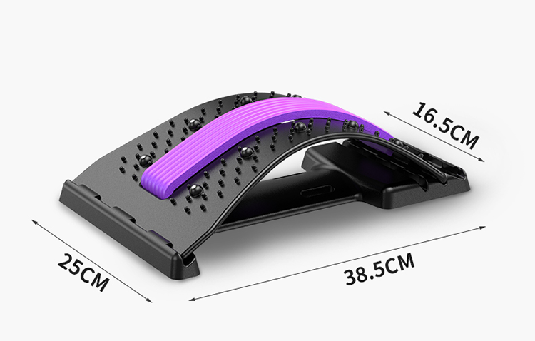 Corrector Lumbar Masajeador De Espalda Estiramient-2