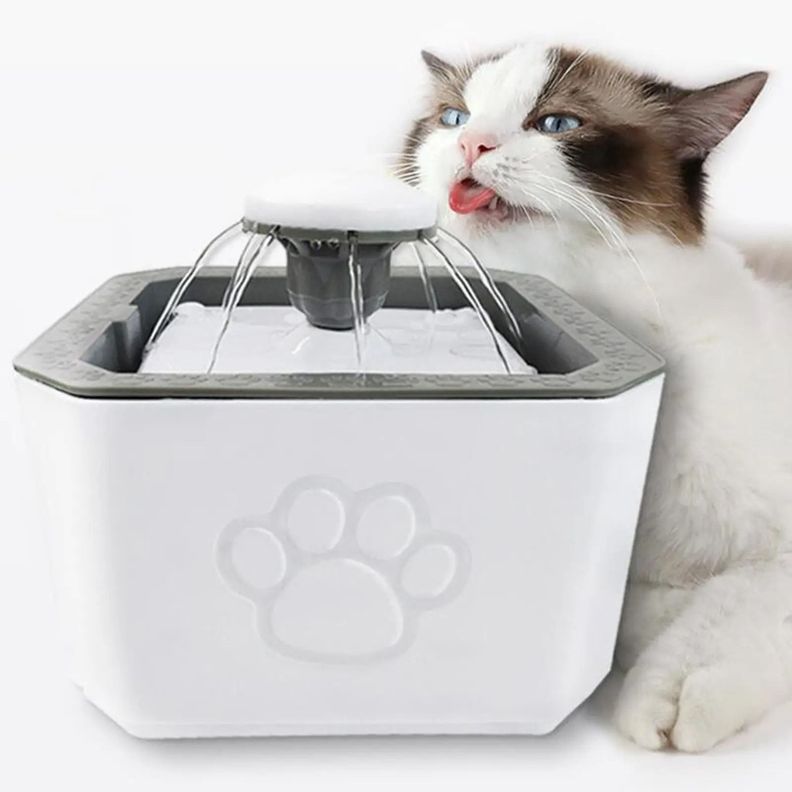 Fuente De Agua Para Gatos Y Perros De 2.5 Litros De 3 Modos-0
