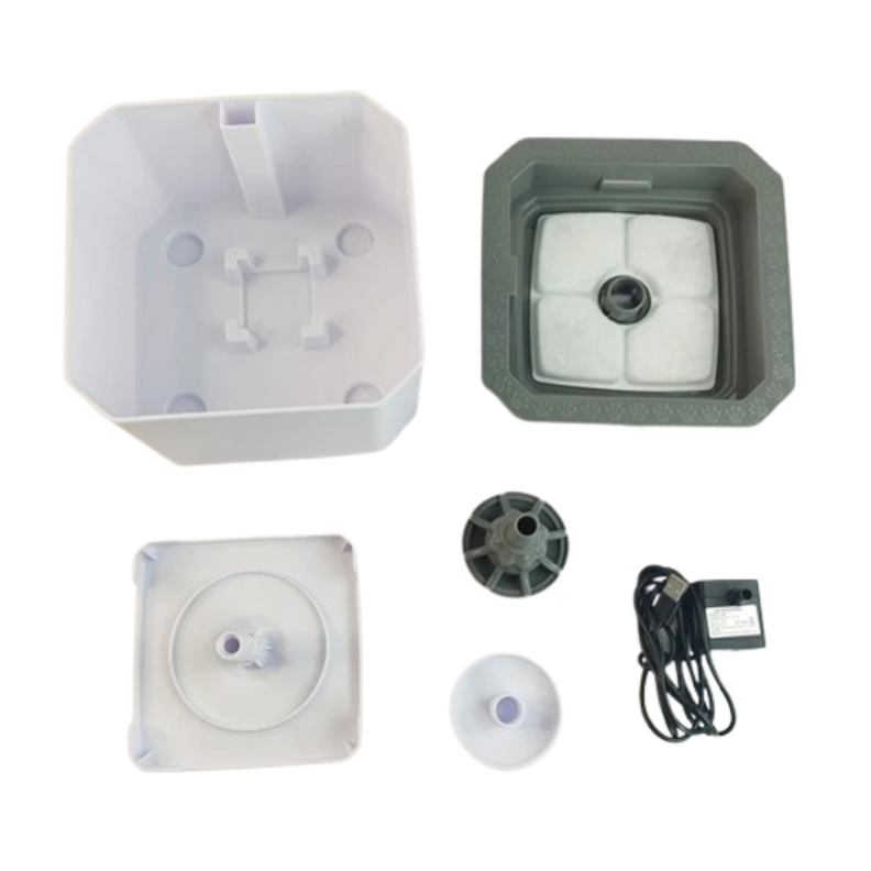 Fuente De Agua Para Gatos Y Perros De 2.5 Litros De 3 Modos-3