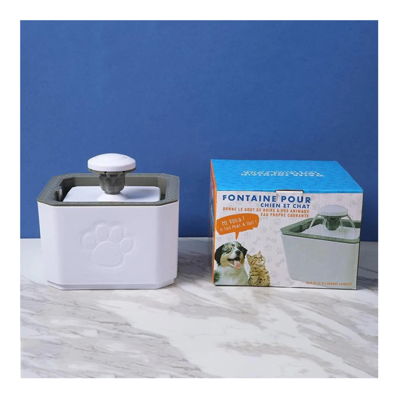 Fuente De Agua Para Gatos Y Perros De 2.5 Litros De 3 Modos-4