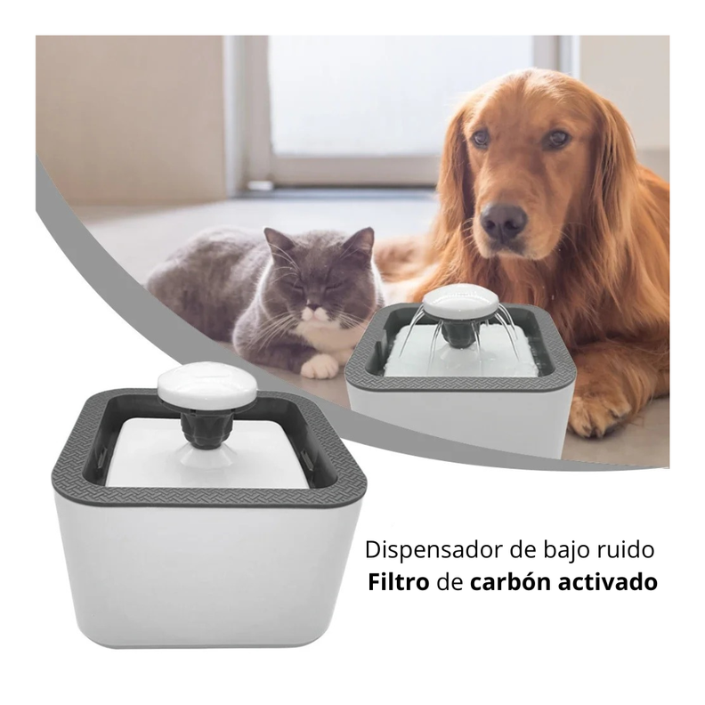 Fuente De Agua Para Gatos Y Perros De 2.5 Litros De 3 Modos-7