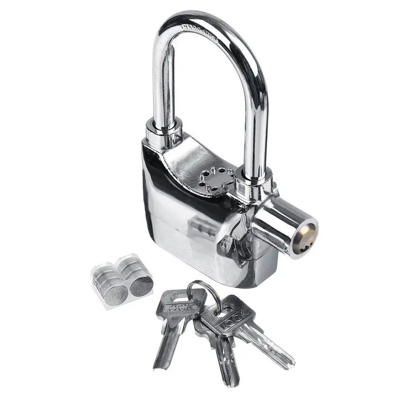 Candado Alarma Para Moto Bicicletas Casa Comercial 110 Db-3