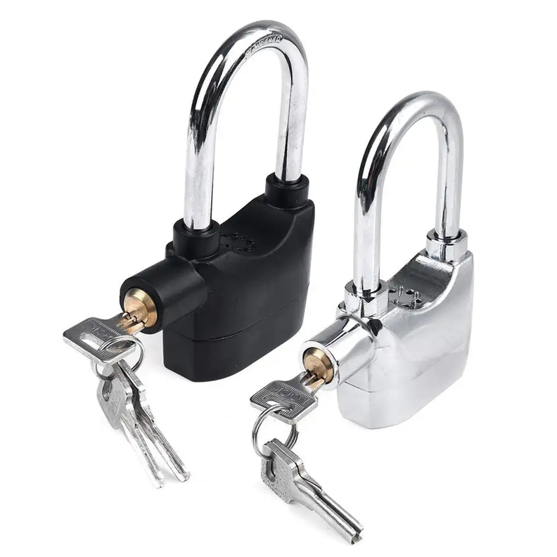 Candado Alarma Para Moto Bicicletas Casa Comercial 110 Db-5