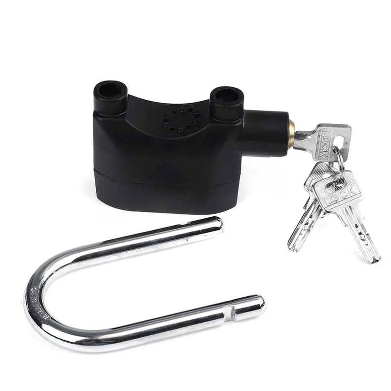 Candado Alarma Para Moto Bicicletas Casa Comercial 110 Db-7
