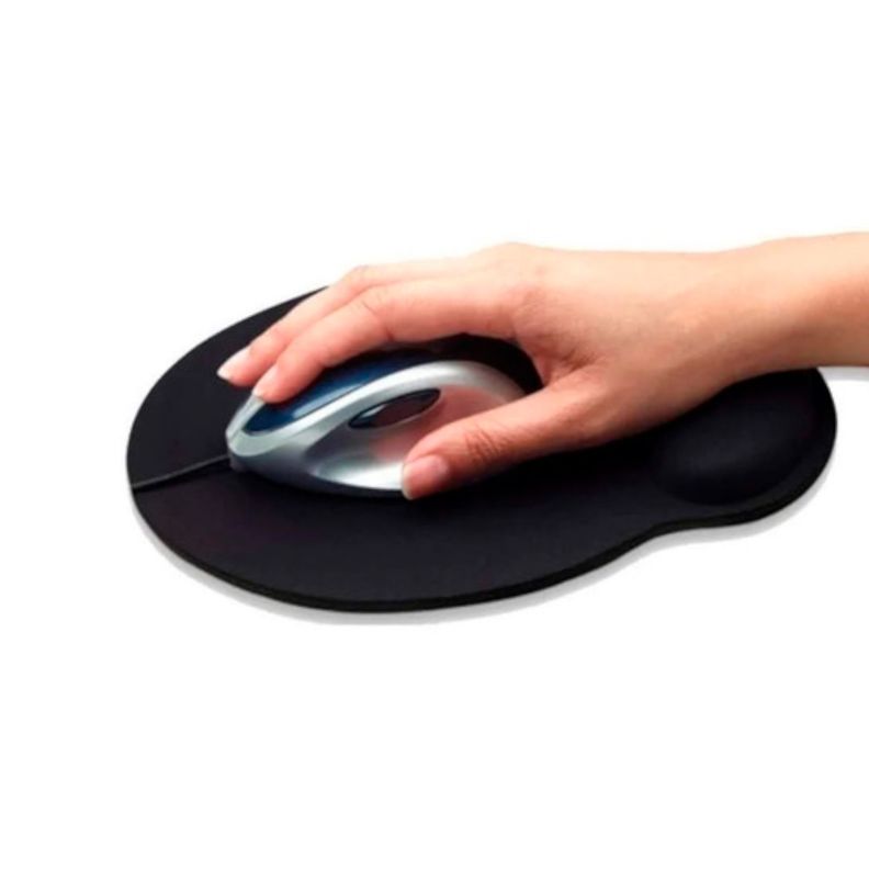 Mouse Pad Ergonomico Gel Apoya Muñeca Base Antides-1