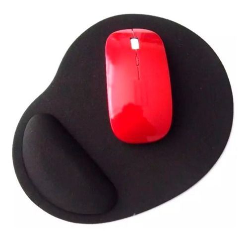 Mouse Pad Ergonomico Gel Apoya Muñeca Base Antides-6