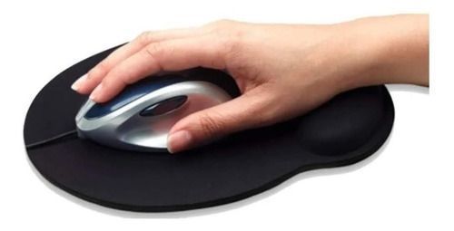 Mouse Pad Ergonomico Gel Apoya Muñeca Base Antides-5