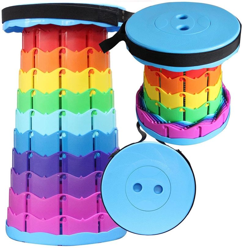Piso Taburete Plegable Portátil Multipropósito Tel-1