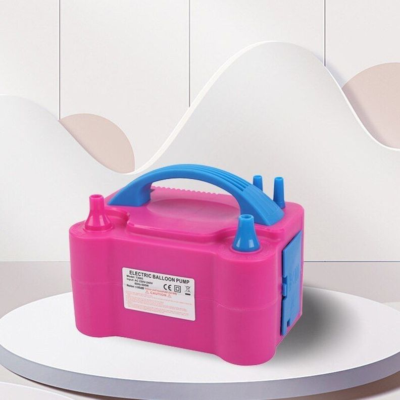 Inflador De Globos Eléctrico 2 Inyectores-4